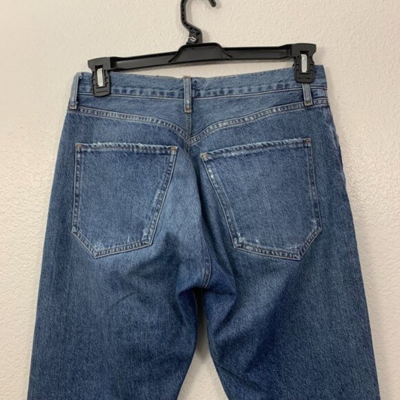 Agolde Jamie High Rise Classic Jeans Tapered Ankle - Picture 7 of 12